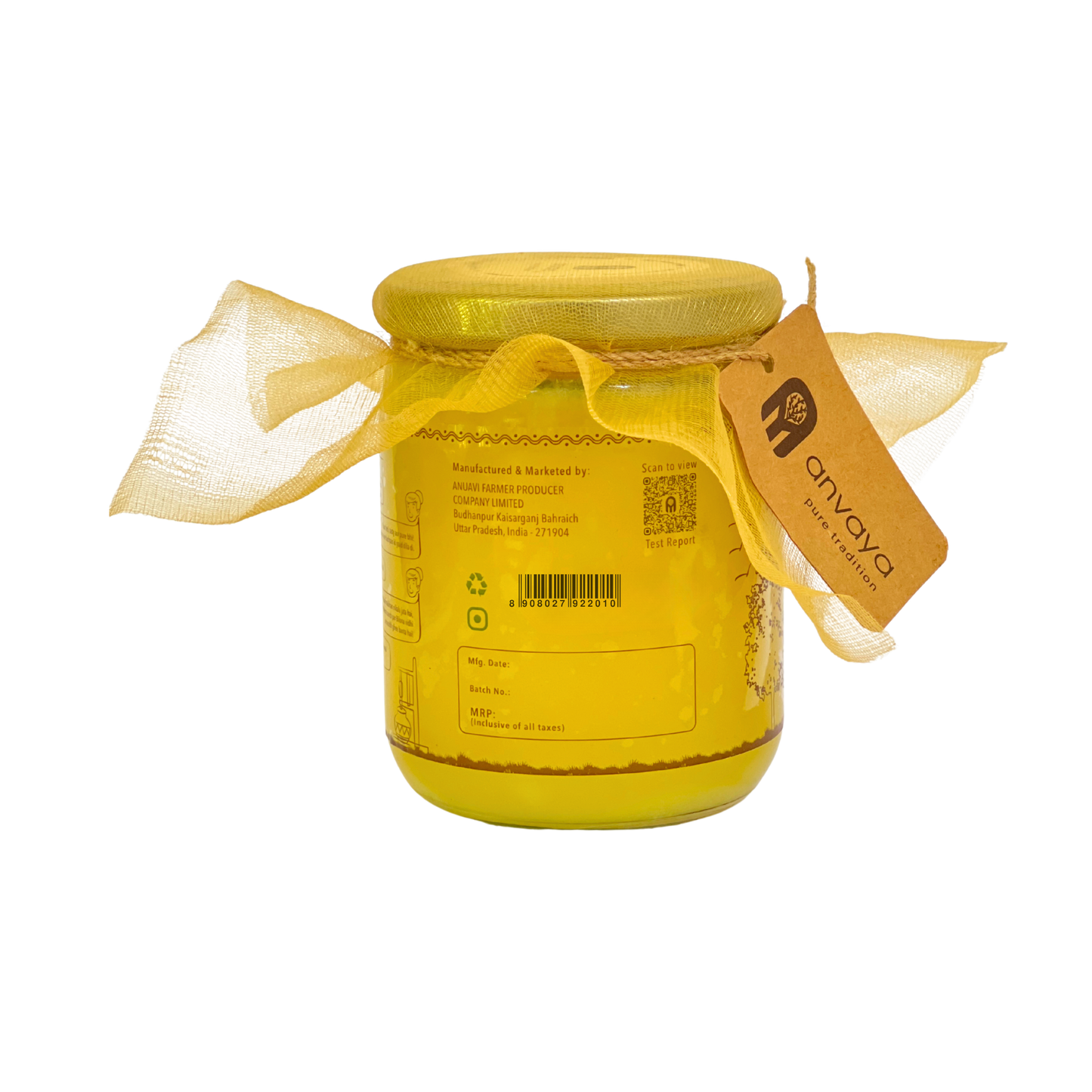 A2 Desi Cow Ghee – Bilona Made (500 ML)