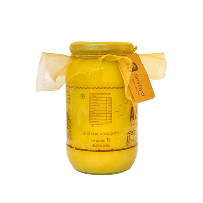 A2 Desi Cow Ghee – Bilona Made (1L)