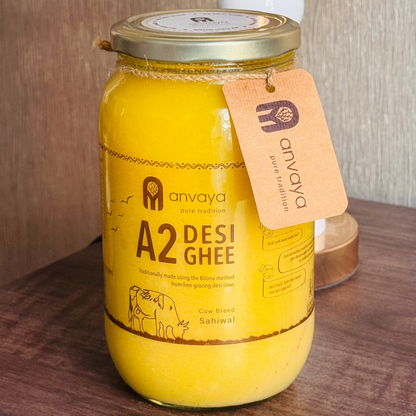 A2 Desi Cow Ghee – Bilona Made (1L)
